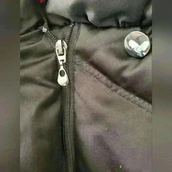 LARRY LEVINE down filled black coat size small. - Picture 4 of 8